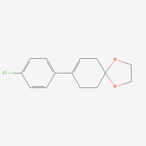 8-(4-Chlorophenyl)-1,4-dioxaspiro[4.5]dec-7-ene (CAS: 126991-60-4) - Related Chemical Product