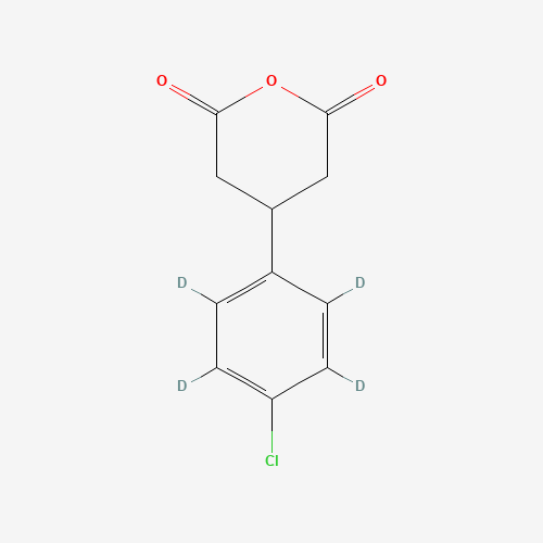 3-(4-Chlorophenyl)glutaric-d4 Anhydride (CAS: 1189700-43-3) - Related Chemical Product