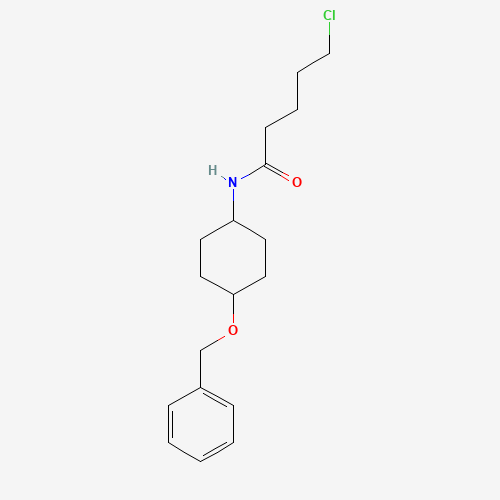 trans-5-Chloro-N-[4-(phenylmethoxy)cyclohexyl]pentanamide (CAS: 98454-45-6) - Related Chemical Product