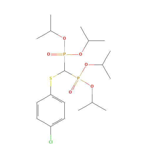 [(4-Chlorophenyl)thiomethylene]biphosphonic Acid,Tetraisopropyl Ester (CAS: 89987-31-5) - Related Chemical Product