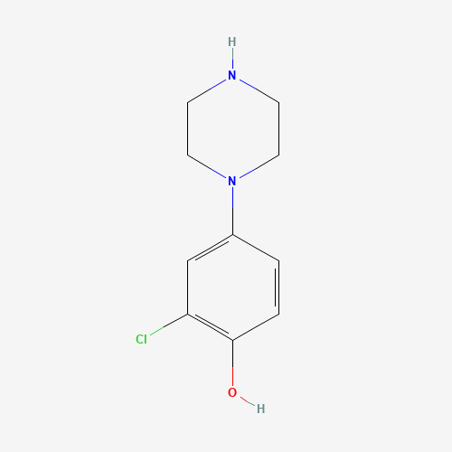 2-Chloro-4-piperazin-1-ylphenol (CAS: 85474-76-6) - Related Chemical Product