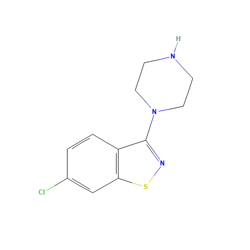 6-Chloro-3-(piperazin-1-yl)benzol[d]isothiazole (CAS: 131540-87-9) - Related Chemical Product