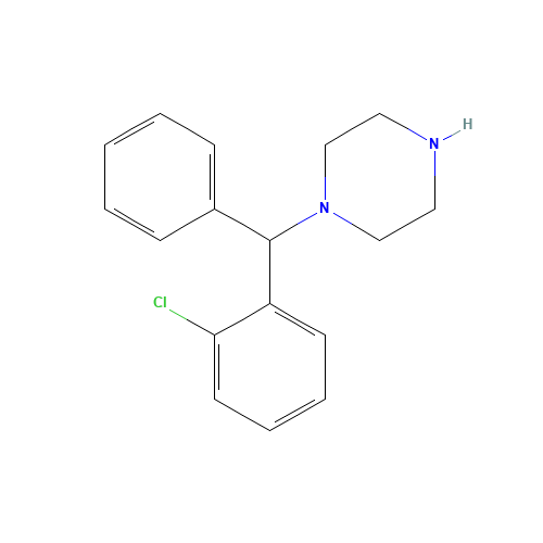 1-[(2-Chlorophenyl)phenylmethyl]piperazine (CAS: 109036-15-9) - Related Chemical Product