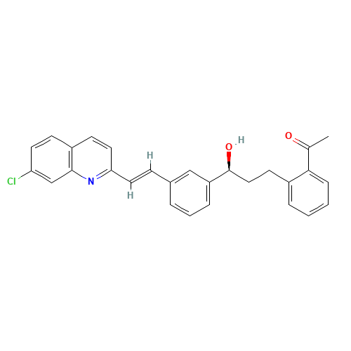1-[2-[(3S)-3-[3-[(1E)-2-(7-Chloro-2-quinolinyl)ethenyl]phenyl]-3-hydroxypropyl]phenyl]acetate (CAS: 184764-13-4) - Related Chemical Product