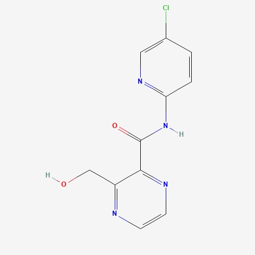 N-(5-Chloro-2-pyridinyl)-3-(hydroxymethyl)-2-pyrazinecarboxamide (CAS: 1122549-43-2) - Related Chemical Product