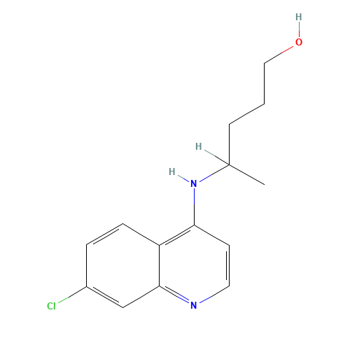 4-[(7-Chloro-4-quinolinyl)amino]-1-pentanol (CAS: 10500-64-8) - Related Chemical Product