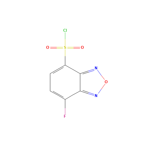 4-(Chlorosulfonyl)-7-fluoro-2,1,3-benzoxadiazole (CAS: 91366-64-2) - Related Chemical Product