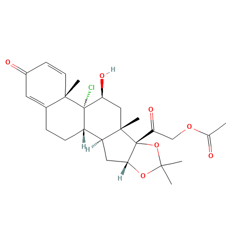 9-Chloro Triamcinolone Acetonide 21-Acetate (CAS: 10392-75-3) - Related Chemical Product