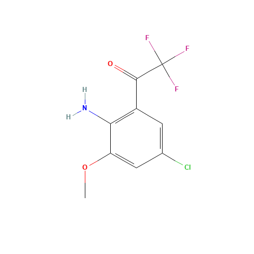 4-Chloro-2-trifluoroacetyl-6-methoxyaniline (CAS: 205756-22-5) - Related Chemical Product