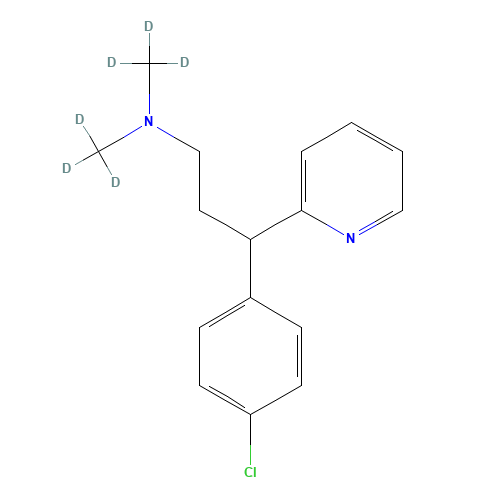 Chlorpheniramine-d6 (CAS: 1185054-60-7) - Related Chemical Product