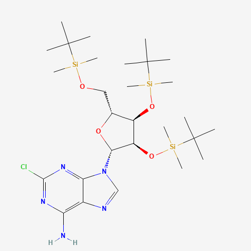2-Chloro-2',3',5'-tris-O-[(1,1-dimethylethyl)dimethylsilyl]-adenosine (CAS: 195727-26-5) - Related Chemical Product