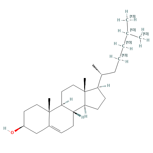 Cholesterol-13C5 (CAS: 150044-24-9) - Related Chemical Product