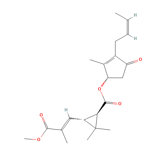 Cinerin II (CAS: 121-20-0) - Chemical Structure and Molecular Formula 
