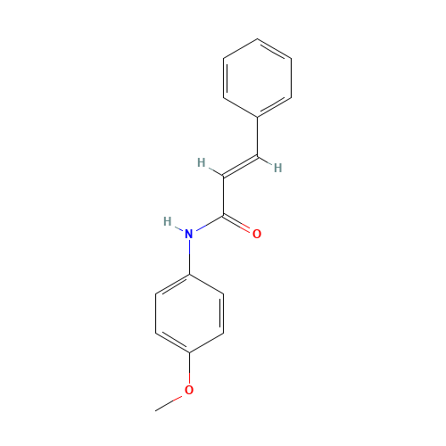 N-(Cinnamoyl)-4-methoxyaniline (CAS: 76228-15-4) - Related Chemical Product