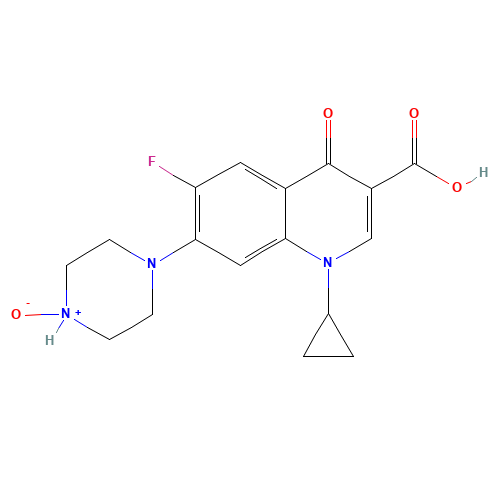 Ciprofloxacin N-Oxide (CAS: 860033-22-3) - Related Chemical Product