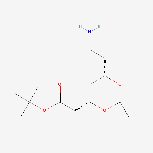 (4S,cis)-1,1-Dimethylethyl-6-aminoethyl-2,2-dimethyl-1,3-dioxane-4-acetate (CAS: 947586-93-8) - Related Chemical Product