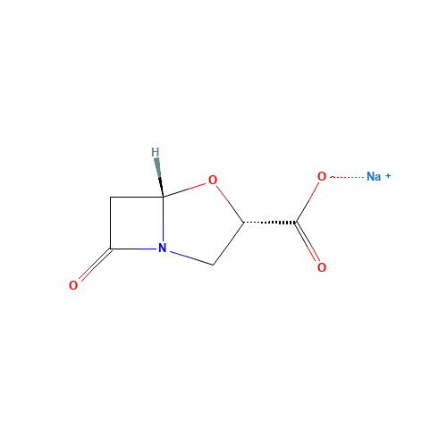 rac Clavam-2-carboxylic Acid Sodium Salt (CAS: 117957-44-5) - Related Chemical Product