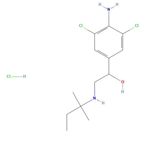 Clenpenterol Hydrochloride (CAS: 37158-47-7) - Related Chemical Product