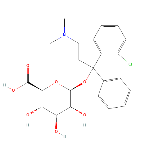 Clofedanol O-b-D-Glucuronide (CAS: 66171-85-5) - Related Chemical Product