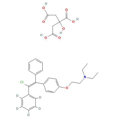 Clomiphene-d5 Citrate (CAS: 1217200-17-3) - Related Chemical Product