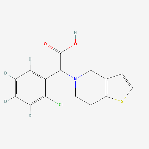 rac-Clopidogrel-d4 Carboxylic Acid (CAS: 1246814-52-7) - Related Chemical Product