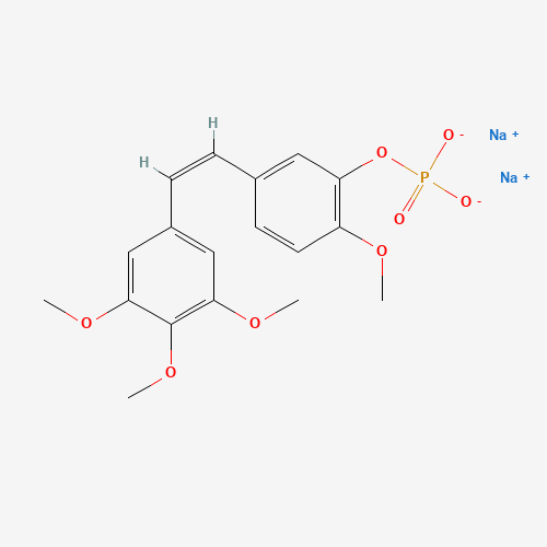 Combretastatin A4 Phosphate Disodium Salt (CAS: 168555-66-6) - Related Chemical Product