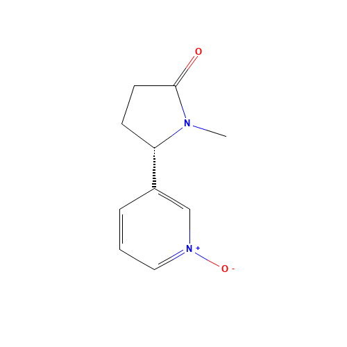 (S)-Cotinine N-Oxide (CAS: 36508-80-2) - Chemical Structure and Molecular Formula 