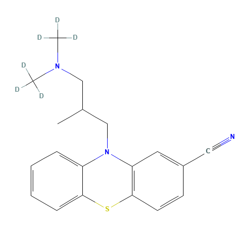 Cyamemazine-d6 (CAS: 1216608-24-0) - Related Chemical Product
