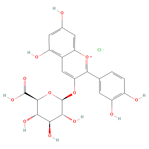 Cyanidin 3-O-b-D-Glucuronide (CAS: 683208-13-1) - Related Chemical Product
