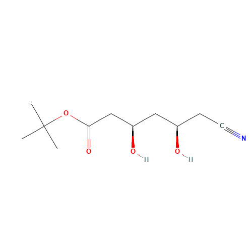 (3R,5R)-6-Cyano-3,5-dihydroxy-hexanoic Acid tert-Butyl Ester (CAS: 125971-93-9) - Related Chemical Product