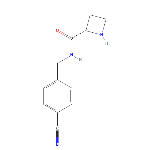 N-(4-Cyanobenzyl)-2-L-azetidinecarboxamide (CAS: 353249-19-1) - Related Chemical Product