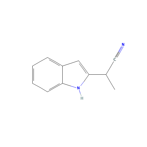 2-(1-Cyanoethyl)indole (CAS: 76017-87-3) - Related Chemical Product