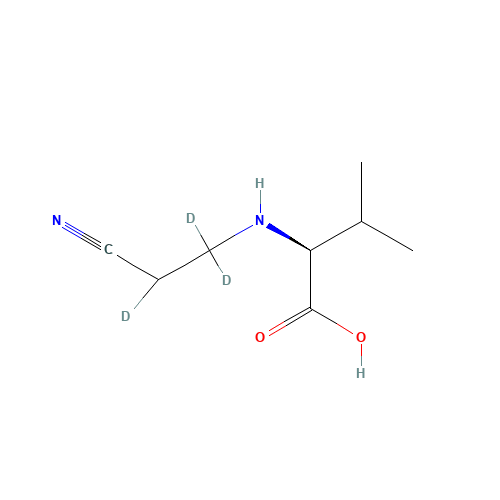 N-(2-Cyanoethyl-d3)-L-valine (CAS: 160210-22-0) - Related Chemical Product