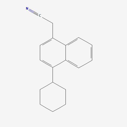 1-Cyanomethyl-4-cyclohexylnaphthalene (CAS: 71109-05-2) - Related Chemical Product