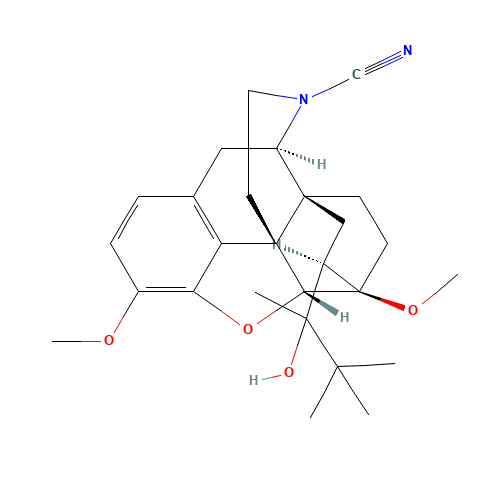 N-Cyano-3-O-methyl Norbuprenorphine (CAS: 16614-60-1) - Related Chemical Product