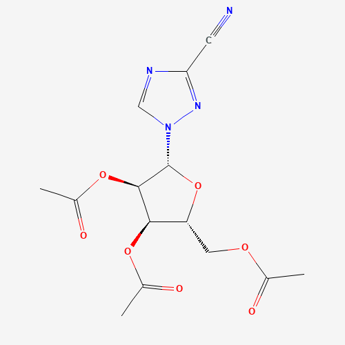 3-Cyano-1-(2,3,5-tri-O-acetyl-b-D-ribofuranosyl)-1,2,4-triazole (CAS: 40371-99-1) - Related Chemical Product