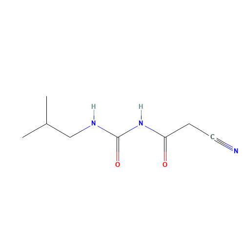 N-Cyanoacetyl-N'-isobutylurea (CAS: 59341-75-2) - Related Chemical Product