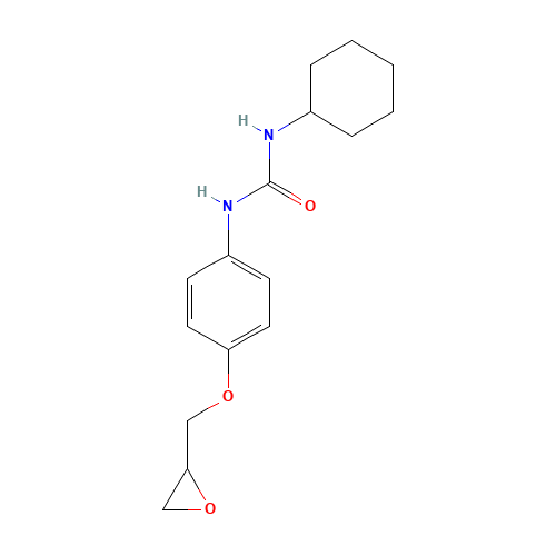 N-Cyclohexyl-N'-[4-(2,3-epoxypropoxy)phenyl]urea (CAS: 38649-72-8) - Related Chemical Product