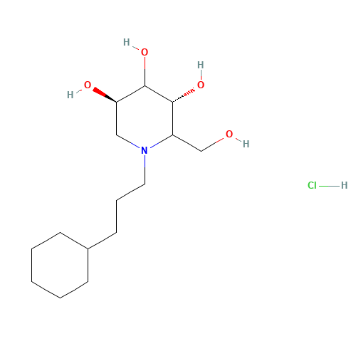 N-Cyclohexylpropyl Deoxynojirimycin,Hydrochloride (CAS: 1221793-31-2) - Related Chemical Product