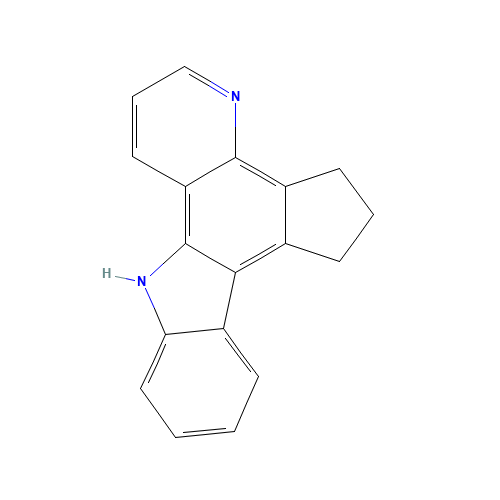 3,4-Cyclopentenopyrido[3,2-a]carbazole (CAS: 69477-66-3) - Related Chemical Product