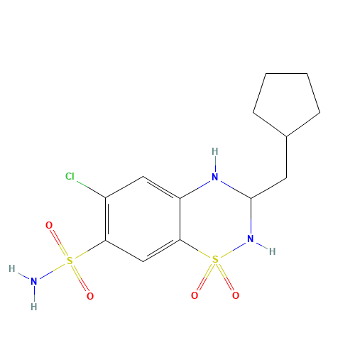 Cyclopenthiazide (CAS: 742-20-1) - Related Chemical Product