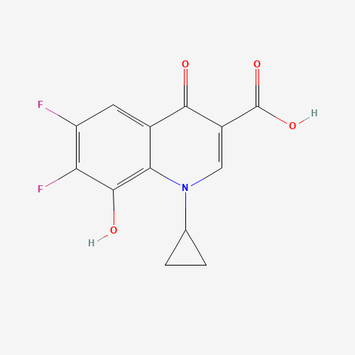 1-Cyclopropyl-6,7-difluoro-1,4-dihydro-8-hydroxy-4-oxo-3-quinolinecarboxylic Acid (CAS: 154093-72-8) - Related Chemical Product