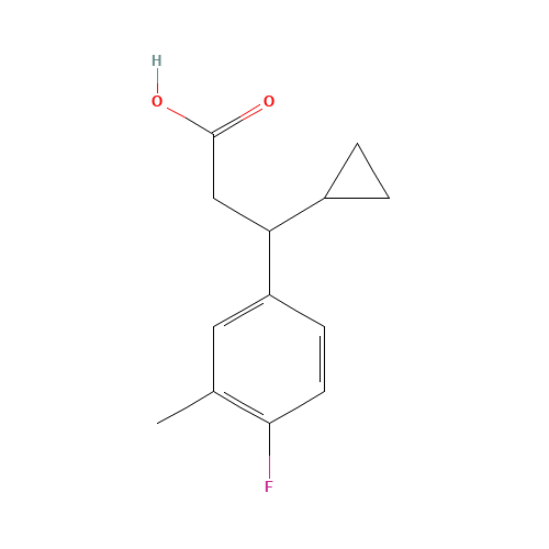 b-Cyclopropyl-4-fluoro-3-methylbenzenepropanoic acid (CAS: 1017330-08-3) - Related Chemical Product