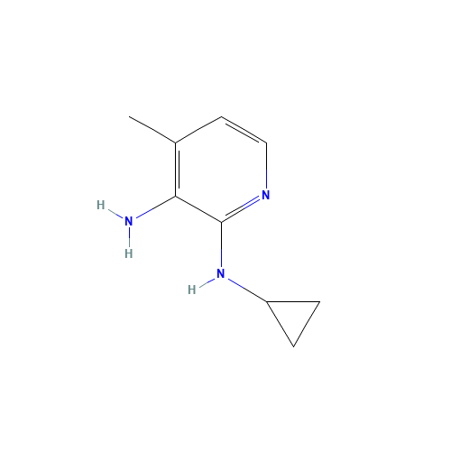 N2-Cyclopropyl-4-methyl-2,3-pyridinediamine (CAS: 284686-18-6) - Related Chemical Product