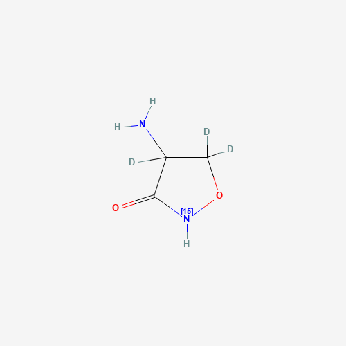 rac Cycloserine-15N,d3 (CAS: 1219176-26-7) - Related Chemical Product