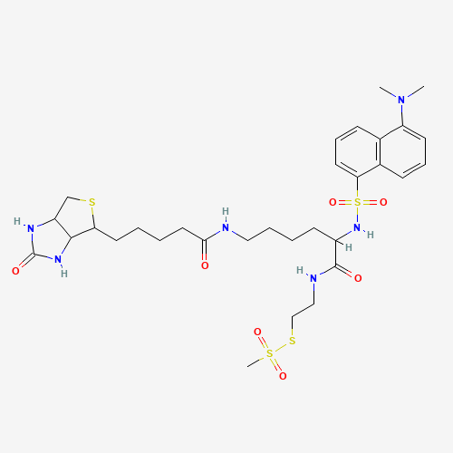 (N-Dansyl)biocytinamidoethyl Methanethiosulfonate (CAS: 1041392-69-1) - Related Chemical Product