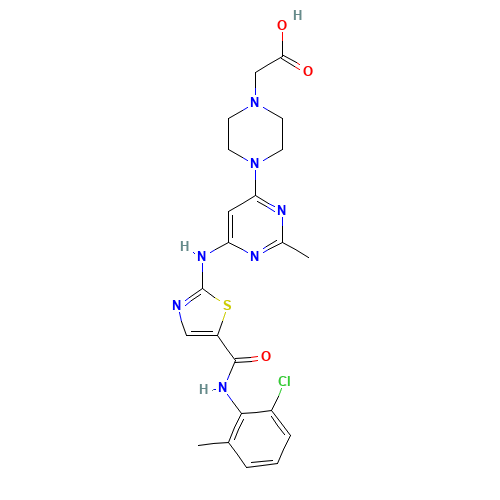 Dasatinib Carboxylic Acid (CAS: 910297-53-9) - Related Chemical Product