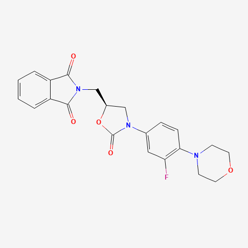 Deacetamide Linezolid Phthalimide (CAS: 168828-89-5) - Chemical Structure and Molecular Formula 