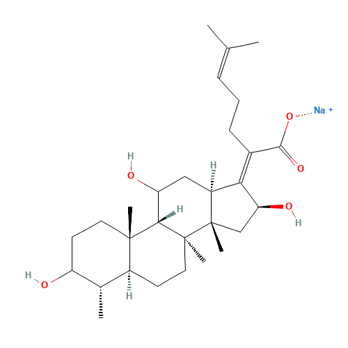 16-Deacetyl Fusidic Acid Sodium Salt (CAS: 55601-53-1) - Related Chemical Product