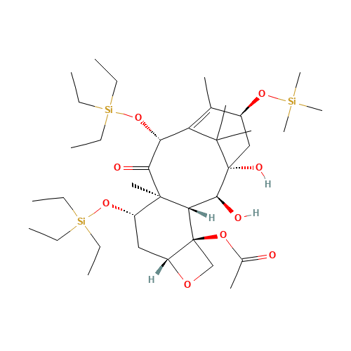 2-Debenzoyl-7,10-bis[O-(triethylsilyl)]-10-deacetyl-13-O-trimethylsilyl Baccatin III (CAS: 159383-94-5) - Related Chemical Product